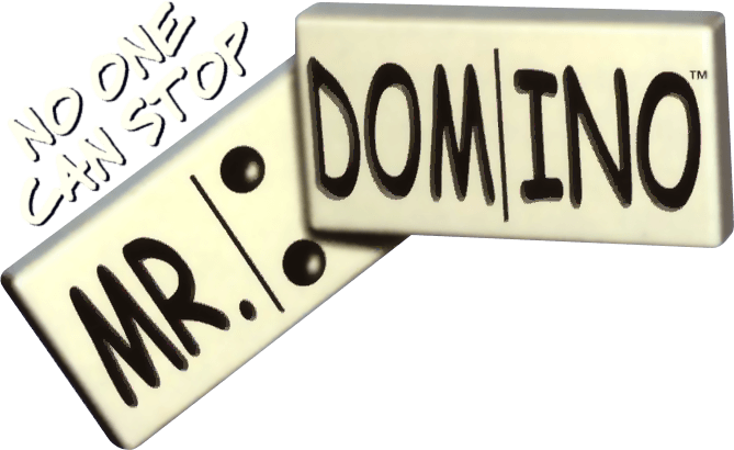 No One Can Stop Mr. Domino logo for Playstation